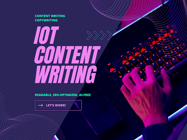 Cover image for Content Writing for IoT & Industry 5.0