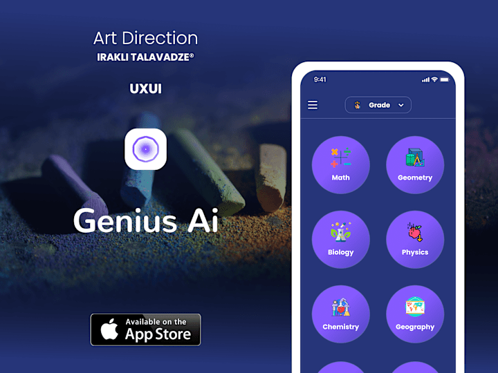 Cover image for Genius Ai - AI Education Application