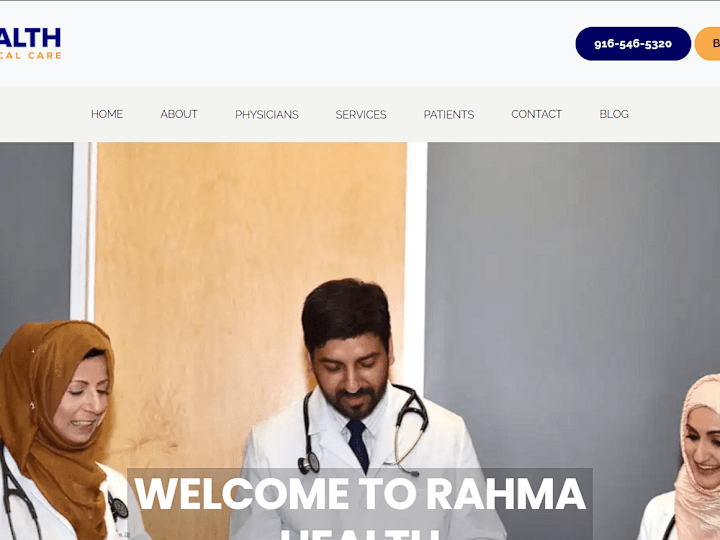 Cover image for Rahma Health | Family Medicine & Internal Medicine