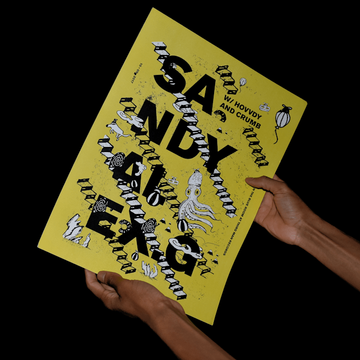 Cover image for Sandy Alex G: Poster Design