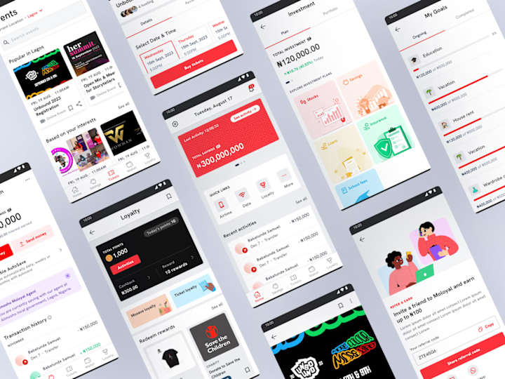 Cover image for Mobile app UI design