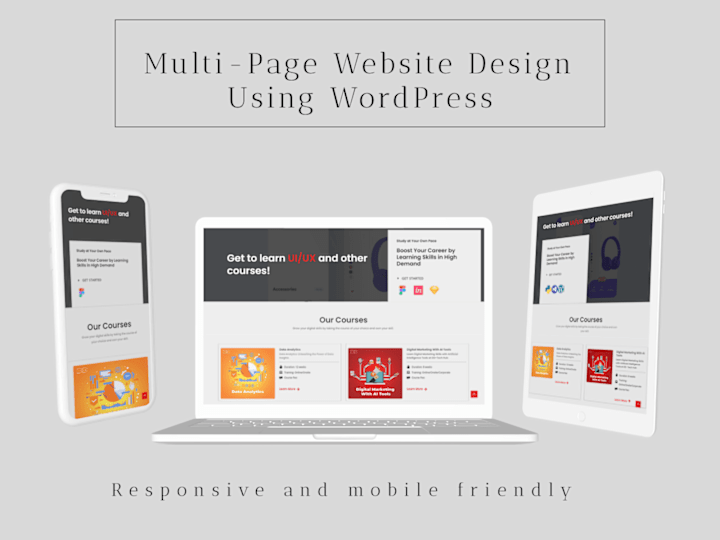 Cover image for Multi-Page Website Design With WordPress