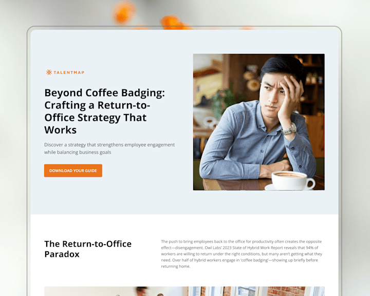 Cover image for TalentMap – Return-to-Office Guide Landing Page