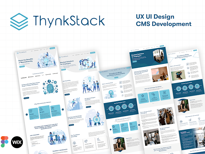 Cover image for Consultant Website UX/UI Design & WIX CMS Development
