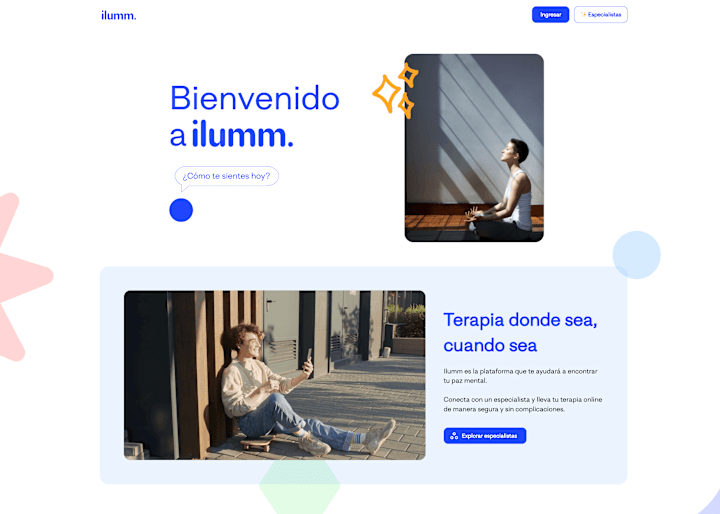 Cover image for Ilumm | Online Therapy Platform