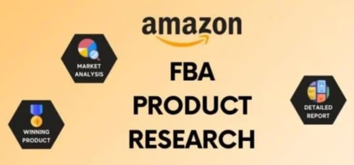 Cover image for I will be your virtual assistant Amazon FBA for product research