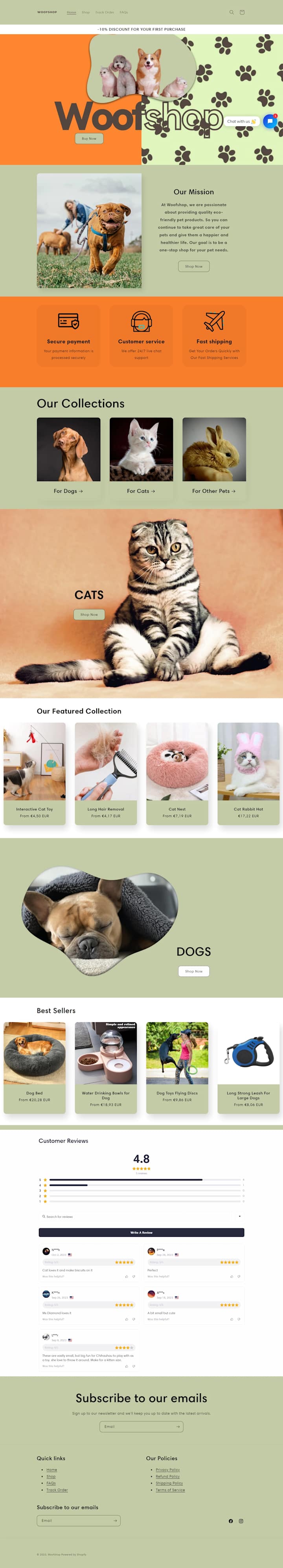 Cover image for Shopify Store