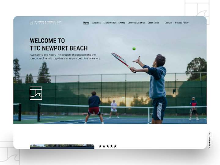 Cover image for The Tennis & Pickleball Club
