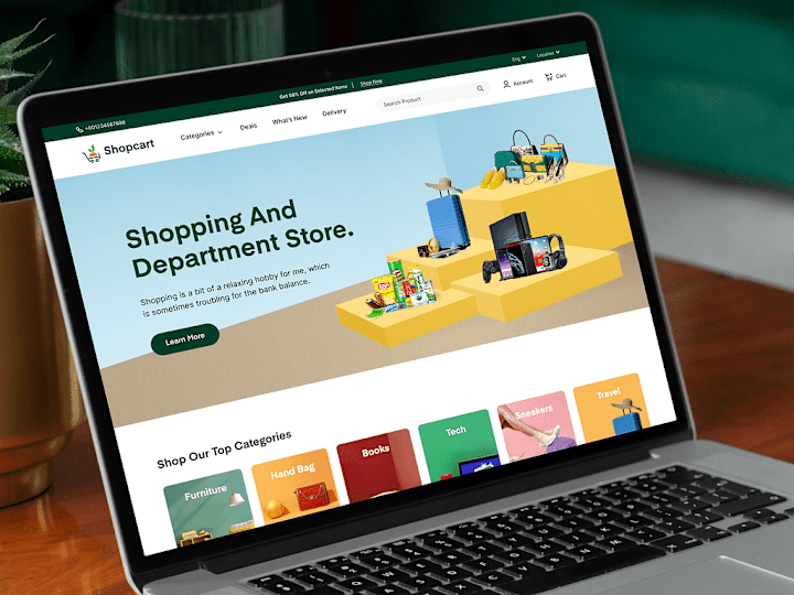Cover image for Professional WordPress e-commerce website or woocommerce store