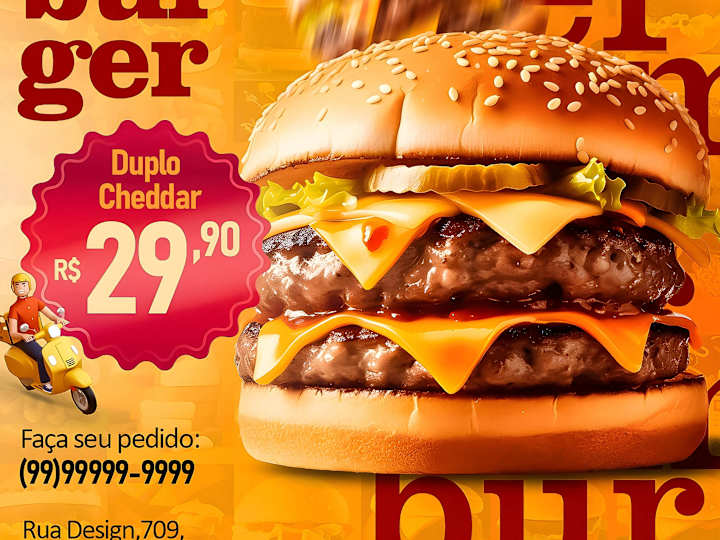 Cover image for Branding and Design Project for Gourmet Burger Restaurant