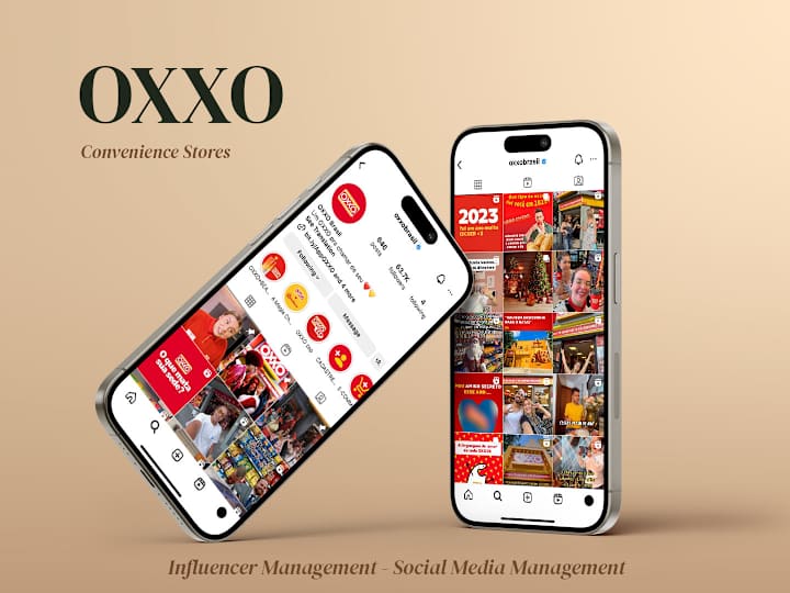 Cover image for OXXO - Social Media Management and Influencer Marketing