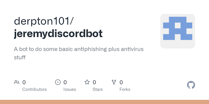 Cover image for Discord Anti-Phishing & Antivirus Bot Development