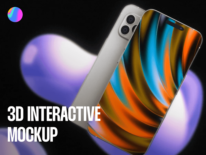 Cover image for 3D Interactive iPhone Mockup — Immersive Product Scene