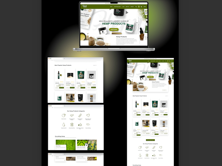 Cover image for E-commerce Web & Mobile UI