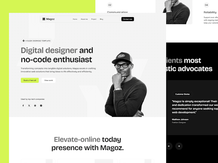 Cover image for Advanced Framer Website Design & Development