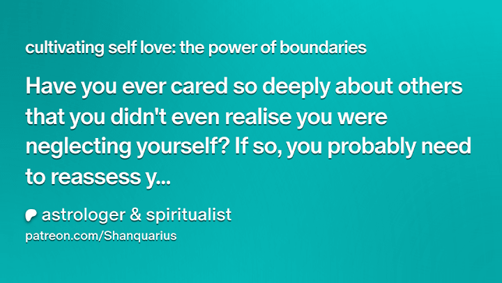 Cover image for cultivating self love: the power of boundaries