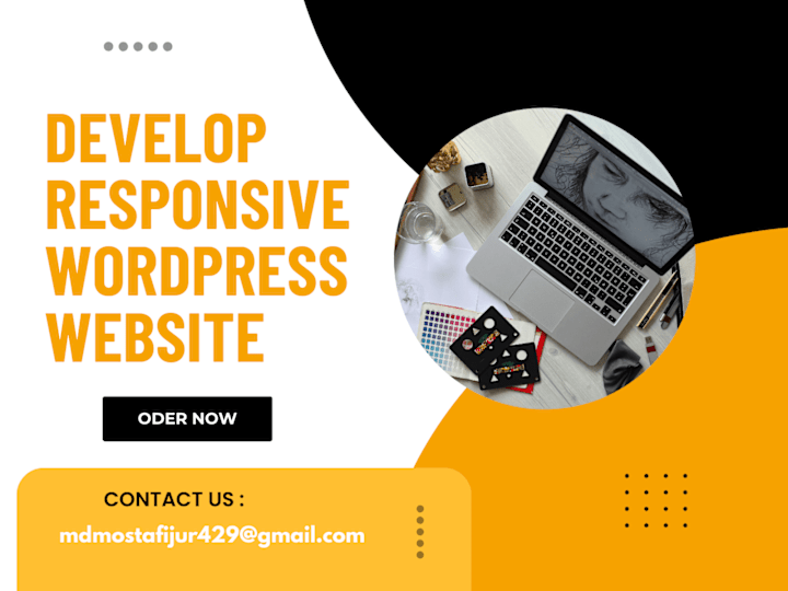 Cover image for I will Design, Redesign and Develop Responsive WordPress Website
