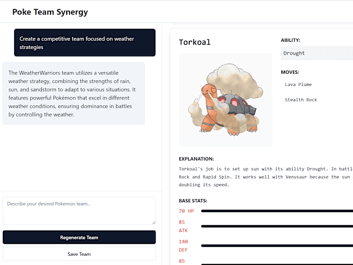 Cover image for Chat Based Pokemon AI Team Builder