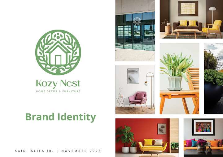 Cover image for Kozy Nest | Brand Identity on Behance