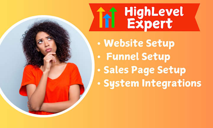 Cover image for I will build your gohighlevel website, develop launch service a…