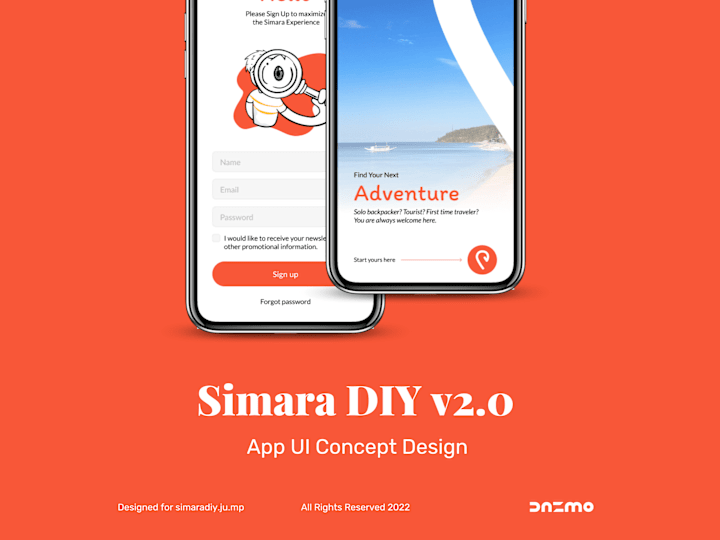 Cover image for UI/UX Design for Tourism App