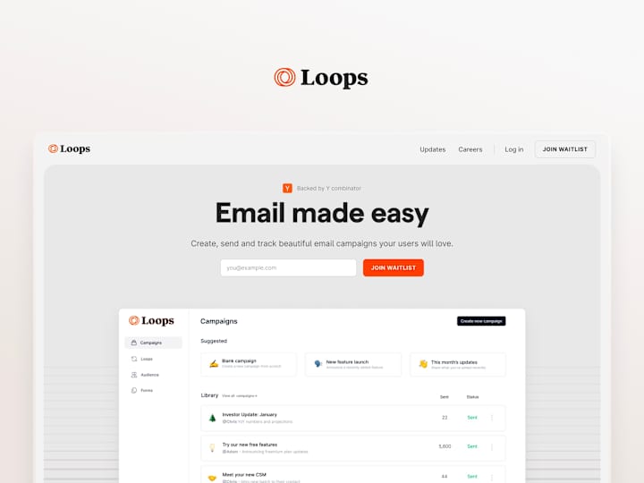 Cover image for Loops – Web Design & Webflow Build