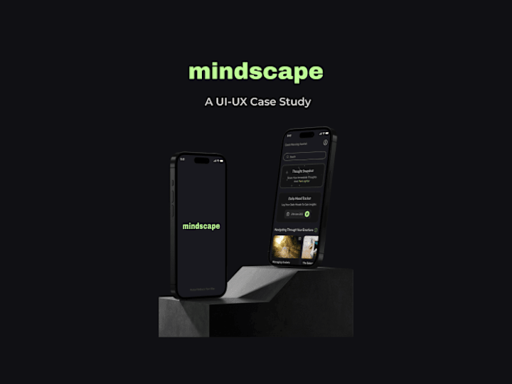 Cover image for Mindscape - Mental Health Mobile App Design