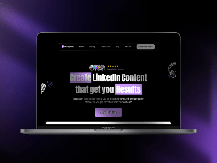 Cover image for High-Converting Landing page design with Framer