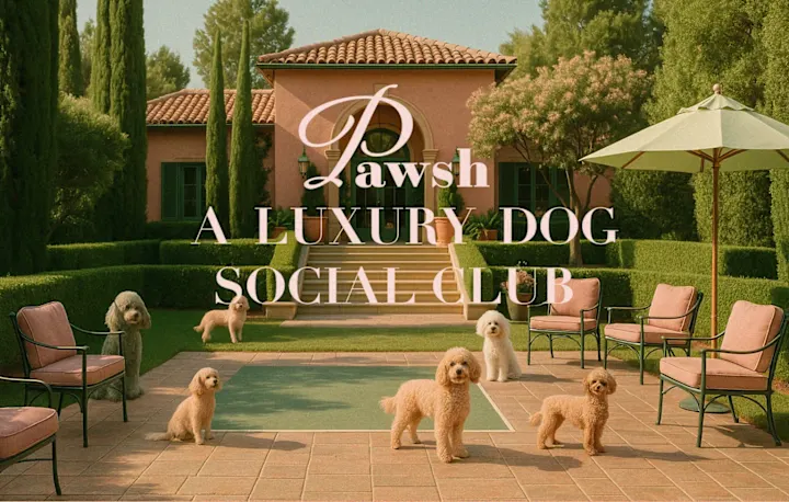 Cover image for PAWSH — A Social Club for the Modern Dog