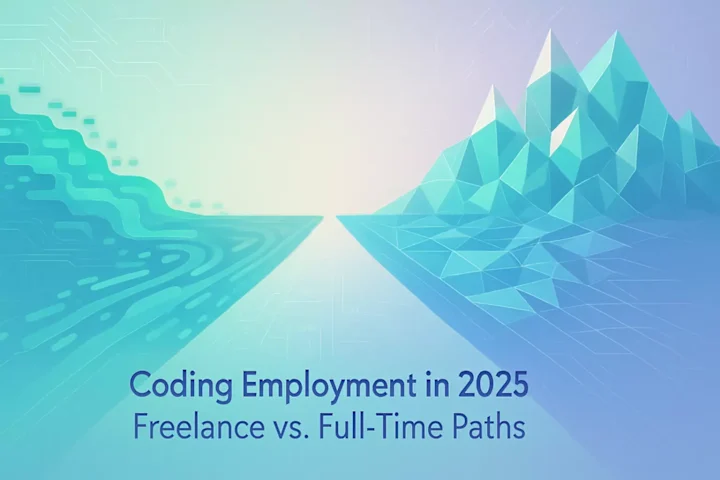 Cover image for Coding Employment in 2025: Freelance vs. Full-Time Paths