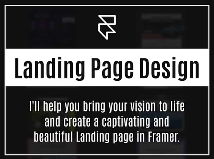 Cover image for 🖥 Landing Page Design in Framer 