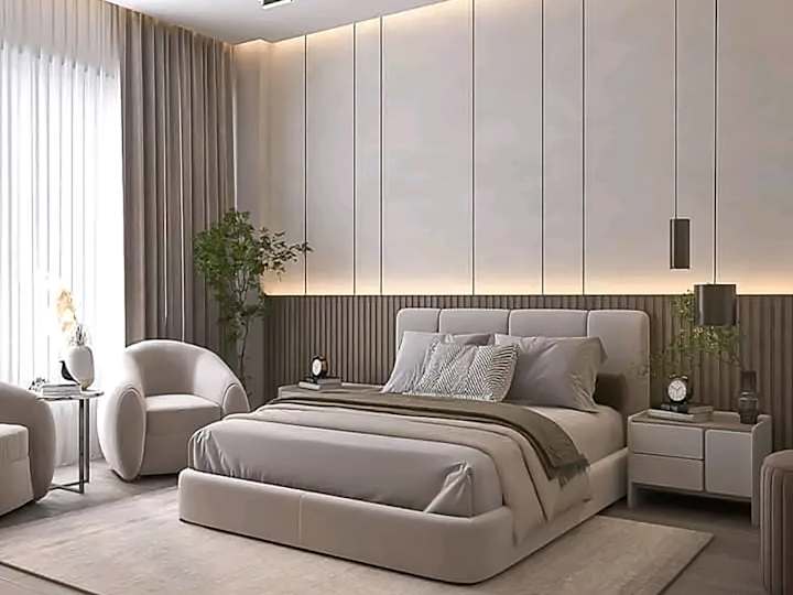 Cover image for I will design Modern & Elegant Bedroom Interior Design