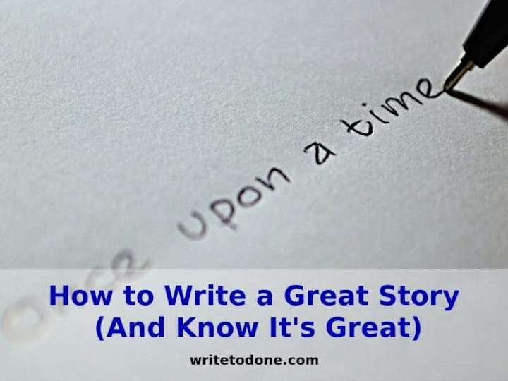 Cover image for Blog Post: How to Write a Great Story