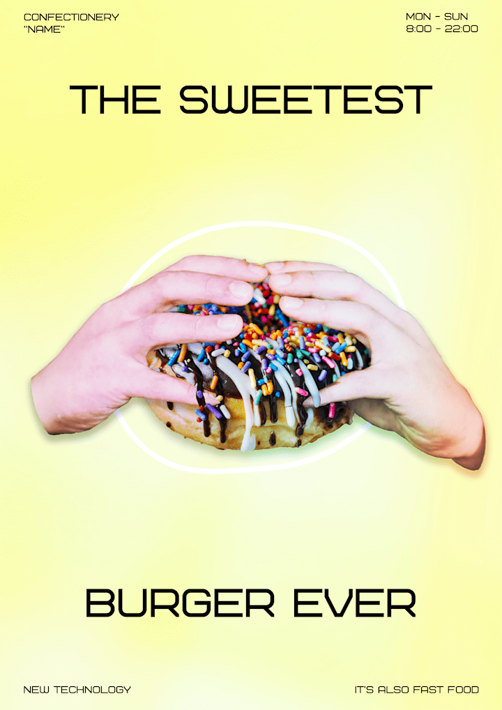 Cover image for Creative sweets posters