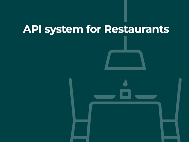 Cover image for Restaurant system Web API 