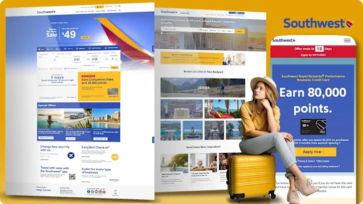 Cover image for Southwest Airlines Website Redesign