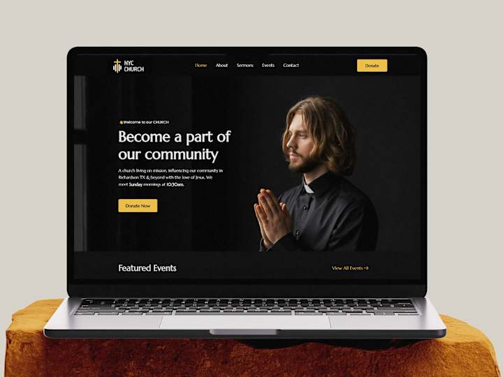 Cover image for Church Website | WordPress Website Design using Elementor