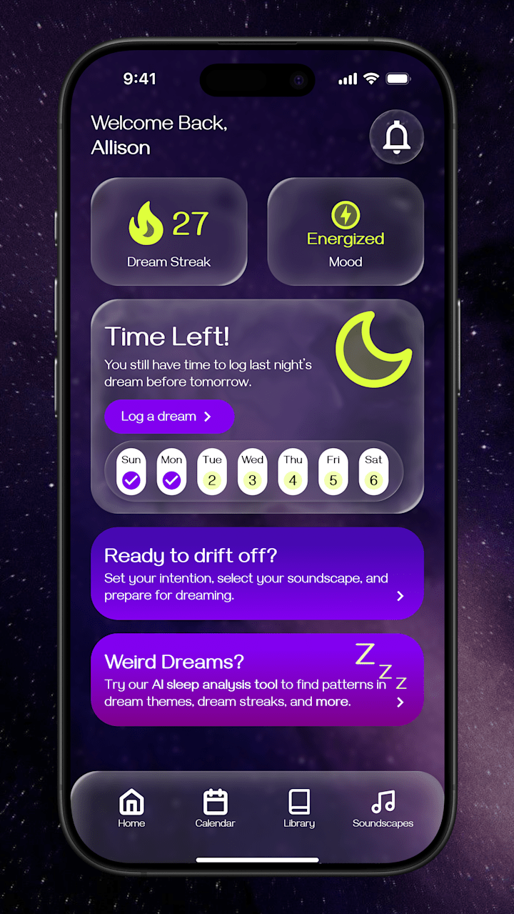 Cover image for Luna App (Design Concept)