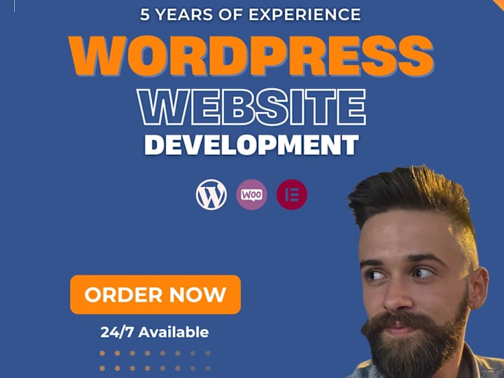 Cover image for Beautiful Wordpress Website Design & Development In A Week!