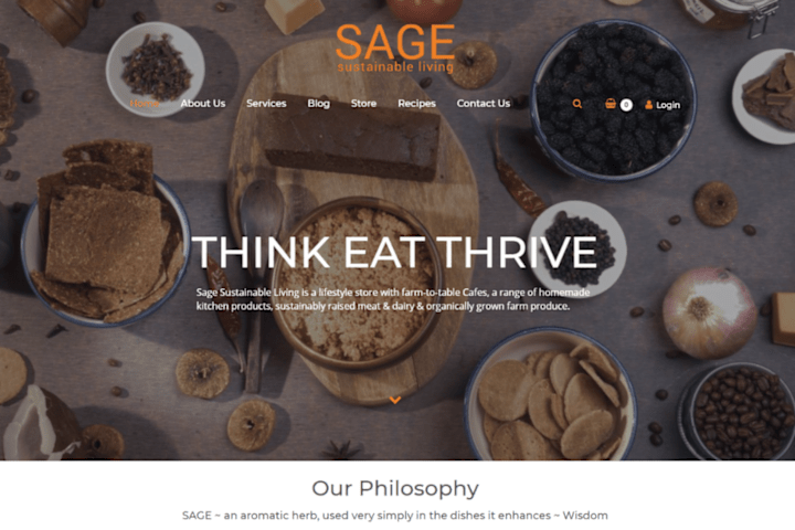 Cover image for e-Commerce Engine for a Sutainable Living Project