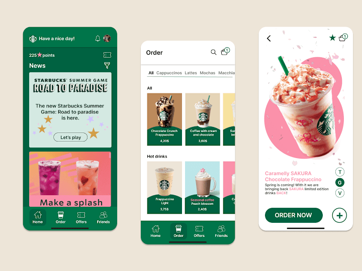 Cover image for Starbucks app redesign