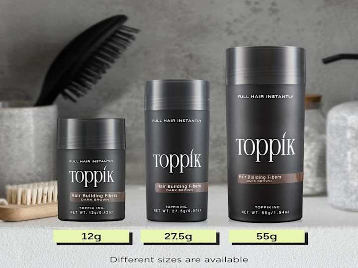 Cover image for Toppik Hair Building Fibers and Thinning Hair Solutions Dubai