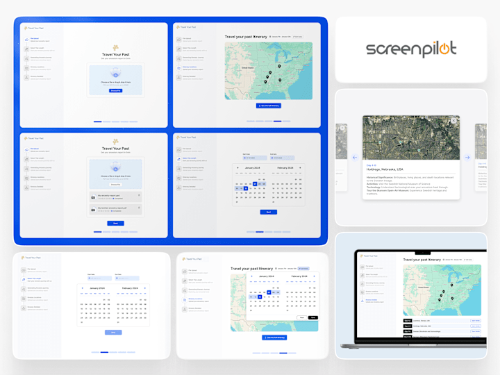 Cover image for AI-based Travel Web-App | Shadcn UI Product Design + Prototype