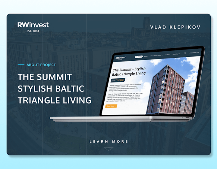 Cover image for THE SUMMIT WEBSITE | RWINVEST