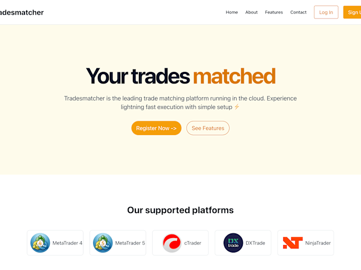 Cover image for trades-matcher