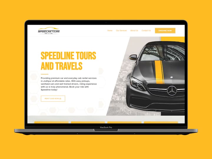 Cover image for Cab Booking Website UI/UX Design and Web Development Project