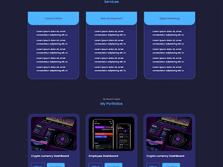Cover image for Portfolio Website