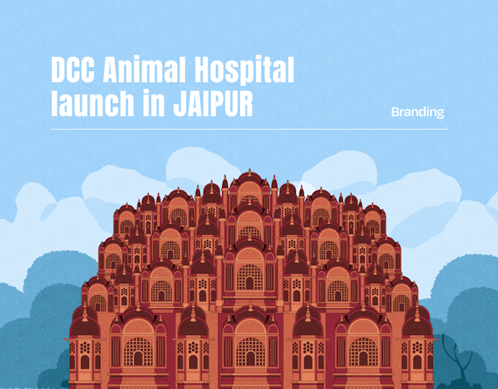 Cover image for Branding | DCC Animal Hospital Launch | Jaipur