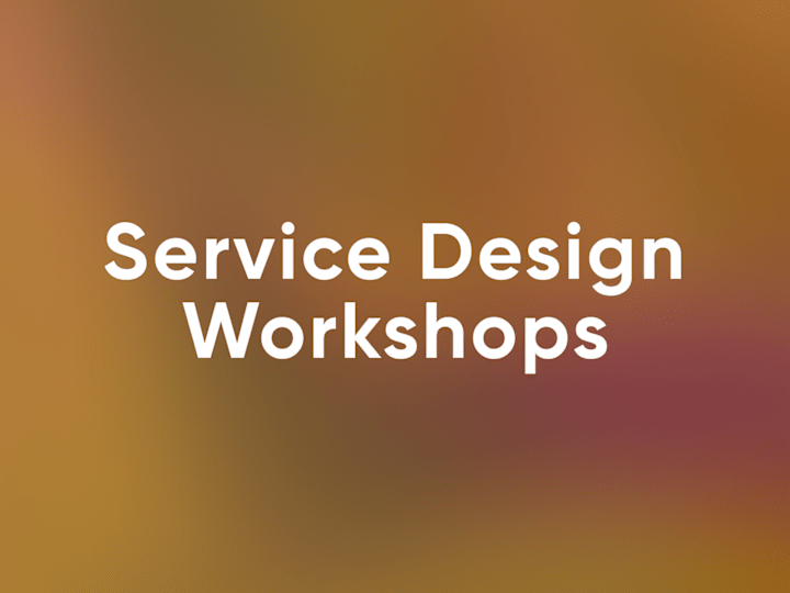 Cover image for Design Thinking workshops to map & improve experiences