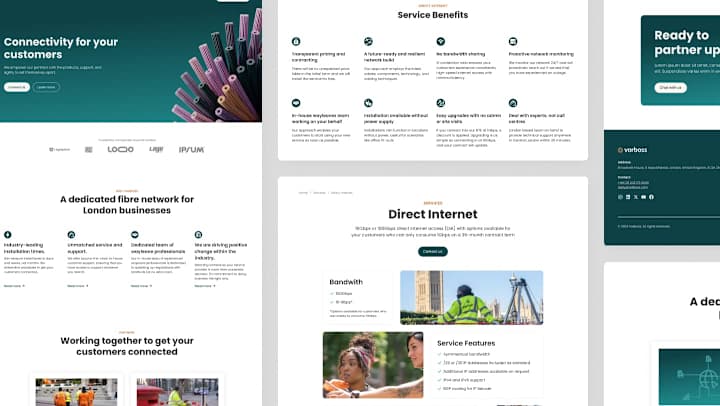 Cover image for Vorboss Partners Website Design & Webflow